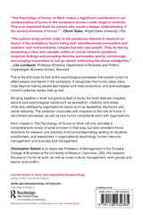 The Psychology of Humor at Work