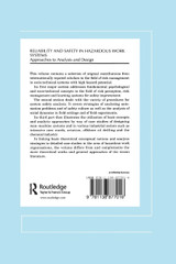 Reliability and Safety In Hazardous Work Systems