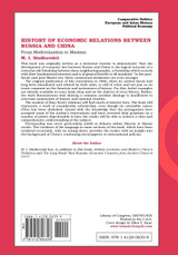 History of Economic Relations between Russia and China History of Economic Relations between Russia and China