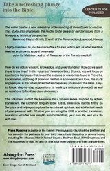 Immersion Bible Studies - Proverbs, Ecclesiastes, Song of Solomon