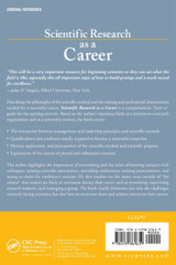 Scientific Research as a Career Scientific Research as a Career