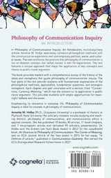 Philosophy of Communication Inquiry Philosophy of Communication Inquiry