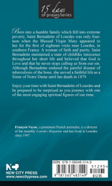 15 Days of Prayer with Saint Bernadette of Lourdes