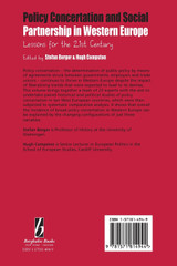 Policy Concertation and Social Partnership in Western Europe