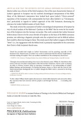 Martin Luther on Reading the Bible as Christian Scripture Martin Luther on Reading the Bible as Christian Scripture