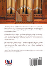 Thoughts of Worship and Praise