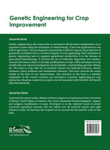 Genetic Engineering for Crop Improvement Genetic Engineering for Crop Improvement