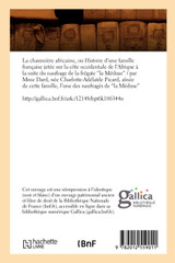 La chaumière africaine, à la suite du naufrage de la frégate la Méduse (Éd.1824)