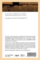 Le pessimisme au XIXe siècle