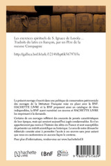 Les exercices spirituels de S. Ignace de Loyola. Traduits du latin en françois (Éd.1673)