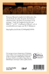 Nouveau Manuel complet de la fabrication des vins de fruits, du cidre, du poiré, (Éd.1851)