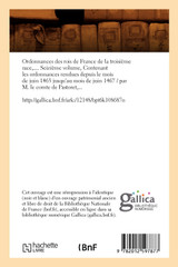 Ordonnances des rois de France de la troisième race. Volume 16 (Éd.1814)