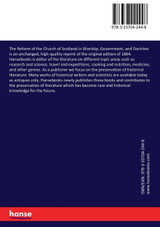 The Reform of the Church of Scotland in Worship, Government, and Doctrine