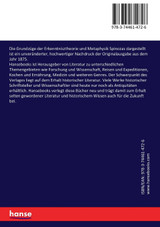 Die Grundzüge der Erkenntnisztheorie und Metaphysik Spinozas dargestellt Die Grundzüge der Erkenntnisztheorie und Metaphysik Spinozas dargestellt