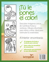 Libro para colorear Frutas y Verduras Libro para colorear Frutas y Verduras