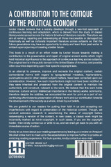 A Contribution To The Critique Of The Political Economy A Contribution To The Critique Of The Political Economy