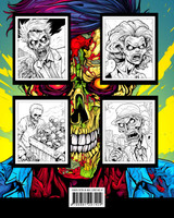 Zombie Coloring Book for Adults Zombie Coloring Book for Adults