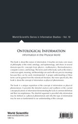 ONTOLOGICAL INFORMATION