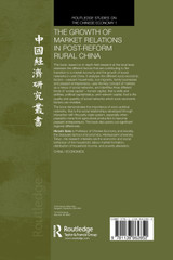 The Growth of Market Relations in Post-Reform Rural China The Growth of Market Relations in Post-Reform Rural China