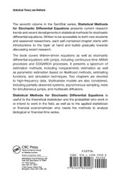 Statistical Methods for Stochastic Differential Equations