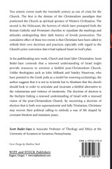 Church and Israel after Christendom
