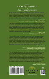 Doing Archival Research in Political Science