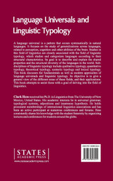 Language Universals and Linguistic Typology Language Universals and Linguistic Typology