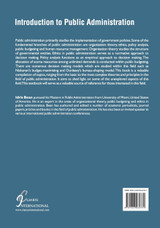 Introduction to Public Administration Introduction to Public Administration