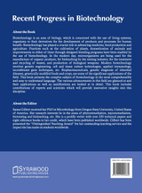 Recent Progress in Biotechnology Recent Progress in Biotechnology