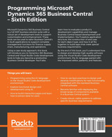 Programming Microsoft Dynamics 365 Business Central - Sixth Edition