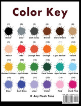 Color By Number Highlight Reel - 50 Images from 50 Books Color By Number Highlight Reel - 50 Images from 50 Books