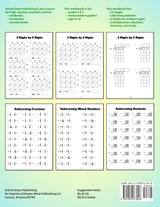 4th, 5th, 6th Grade Math Workbook for Superhero Girls and Boys