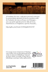 L' industrie des soies