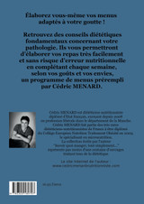 J'élabore mon planning de menus pour ma goutte