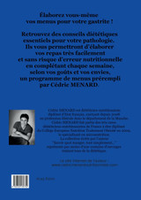 J'élabore mon planning de menus pour ma gastrite