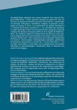 Analyse du discours et comparaison Analyse du discours et comparaison