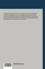 Infrastruktur und Herrschaftsorganisation im Imperium Romanum Infrastruktur und Herrschaftsorganisation im Imperium Romanum