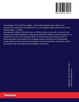 The apology of the Christian religion The apology of the Christian religion