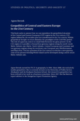 Geopolitics of Central and Eastern Europe in the 21st Century Geopolitics of Central and Eastern Europe in the 21st Century