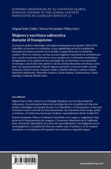 Mujeres y escritura subversiva durante el franquismo