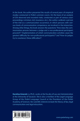 Trial as a Social Communication Occurrence