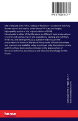 Life of blessed John Fisher, bishop of Rochester Life of blessed John Fisher, bishop of Rochester
