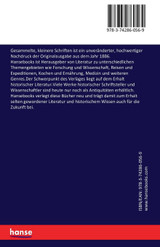 Gesammelte, kleinere Schriften Gesammelte, kleinere Schriften
