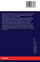 Katalog der Bibliothek des historischen Vereins für Niedersachsen Katalog der Bibliothek des historischen Vereins für Niedersachsen