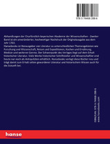 Abhandlungen der Churfürstlich-bayerischen Akademie der Wissenschaften Abhandlungen der Churfürstlich-bayerischen Akademie der Wissenschaften
