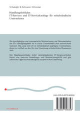 Handlungsleitfaden IT-Services und IT-Servicekataloge für mittelständische Unternehmen Handlungsleitfaden IT-Services und IT-Servicekataloge für mittelständische Unternehmen