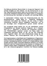 Erfolgsfaktoren im Regionalmarketing ländlicher Räume Erfolgsfaktoren im Regionalmarketing ländlicher Räume