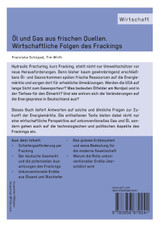 Öl und Gas aus frischen Quellen.Wirtschaftliche Folgen des Frackings