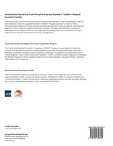 Assessing the Potential of Trade Along the Proposed Shymkent-Tashkent-Khujand Economic Corridor Development