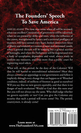 The Founders' Speech To Save America The Founders' Speech To Save America